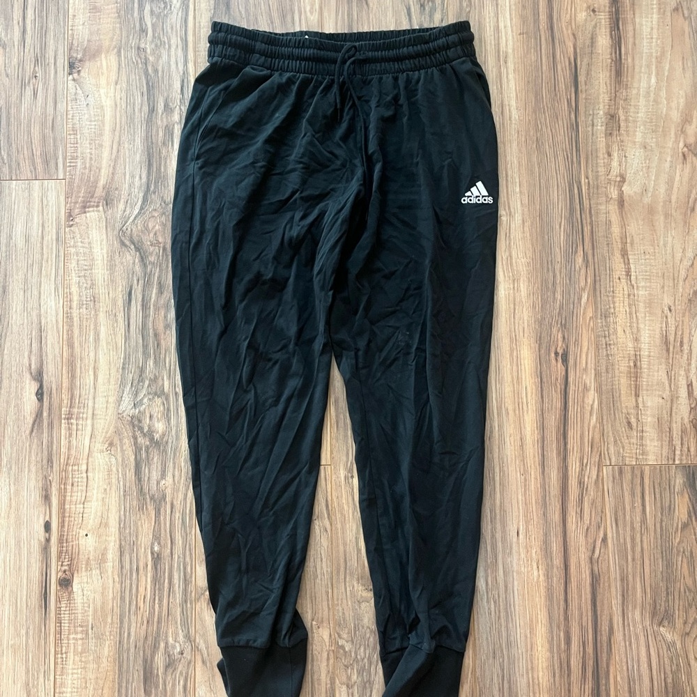 Adidas Kids Black Jogger Pants